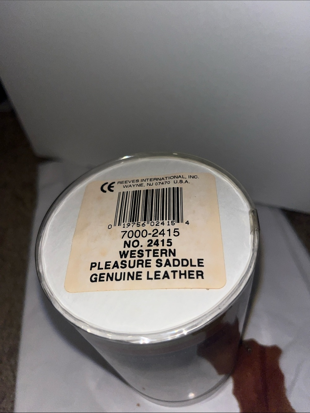 Western Pleasure Saddle Genuine Leather #2415